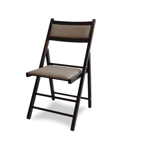 Scaun Lori-scaun pliabil(pliant) din masiv tapitat (04) Scaune,Mese,Coltare Pliante lemn masiv